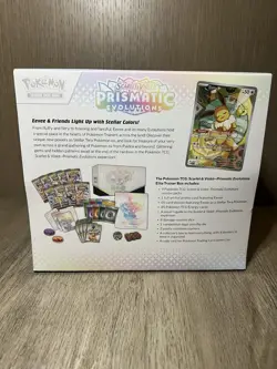 Pokemon TCG SV8.5 Prismatic Evolutions Elite Trainer Box Factory Sealed - Image 2