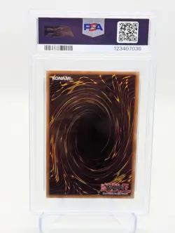 2017-18 YUGIOH BLUE-EYES WHITE DRAGON ULTRA RARE PROMO KAIBA COLLECTOR BOX PSA 9 - Image 2