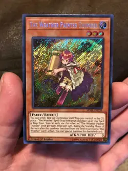 Yugioh - The Weather Painter Thunder - Secret Rare - SPWA-EN033 - NM - Image 1
