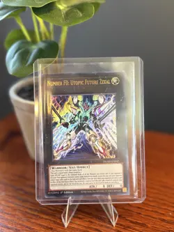 Yu-Gi-Oh! Number F0: Utopic Future Zexal DUAD-EN042 Ultra Rare 1st Edition NM - Image 1