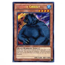 Mother Grizzly NM 1st Edition Secret Rare LCYW-EN237 Yu-Gi-Oh! TCG See Photos - Image 1