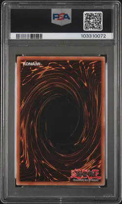 2023 YU-GI-OH! SBC1-SPEED DUEL STREETS OF BATTLE CITY DARK MAGICIAN PSA 10 - Image 2