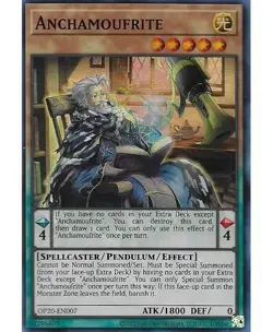 Yugioh - Anchamoufrite (Super Rare) (Unlimited) - OP20-EN007 P - Image 1