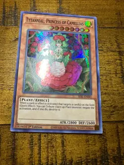 Tytannial, Princess of Camellias SESL-EN041 1st Edition Super Rare LP + BONUS - Image 1