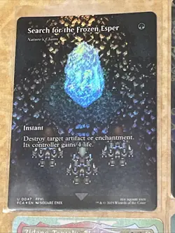 Final Fantasy Borderless Foil Card Lot 21x Near Mint Cards No Duplicates - Image 2