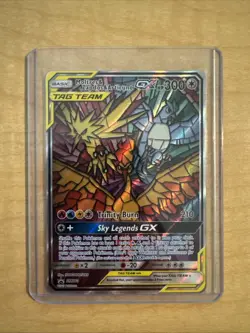 Pokemon TCG Moltres Zapdos Articuno GX SM210 Hidden Fate Promo Card NM Condition - Image 1