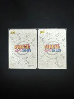 LOT 2 KaYou Naruto TCG Card Minato Namikaze #NR- SE-001 Kushina Uzumaki M63 - Image 2