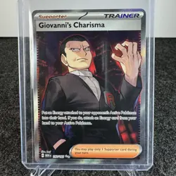 Giovanni's Charisma 197/165 Sv2a: Pokemon Card 151 Holo - NM - Pokemon TCG - Image 1