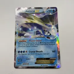 Pokemon Aurorus EX Black Star Promo Holo Card XY102 - Image 1