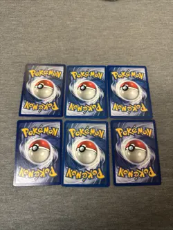Pokemon Cards Vintage Lot Of 6 Jungle Unlimited - Image 2