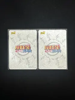 LOT 2 KaYou Naruto TCG Trading Card Hyuga Hinata #NR-SE-004 Naruto Uzumaki M63 - Image 2