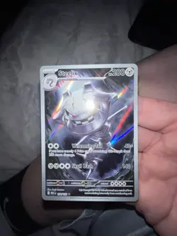 Pokemon TCG Steelix Illustration Rare Card Mega Evolutions NM Near Mint - Image 1