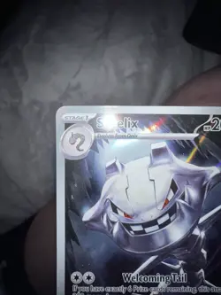 Pokemon TCG Steelix Illustration Rare Card Mega Evolutions NM Near Mint - Image 2