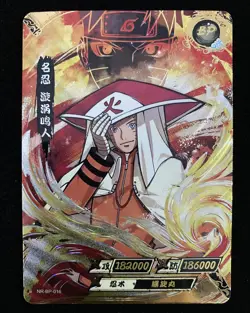 Naruto Uzumaki - KaYou Naruto TCG Trading Card #NR-BP-016 Case Hit M63 - Image 1