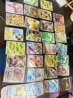 pokemon cards ar lots 30 s.Chinese Pidgey Kingdra Full Art Holo J31 - Image 1