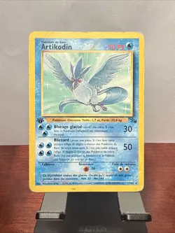 Artikodin French Articuno Fossil Pokemon Card 17/62 Non-Holo TCG - Image 1