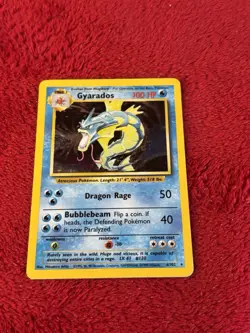 Gyarados 006/102 Base Set Holo Wotc Pokemon Card Played - Image 1