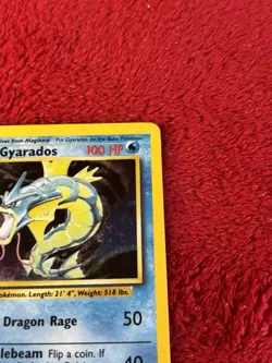 Gyarados 006/102 Base Set Holo Wotc Pokemon Card Played - Image 2