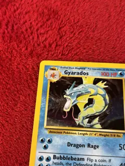 Gyarados 006/102 Base Set Holo Wotc Pokemon Card Played - Image 3