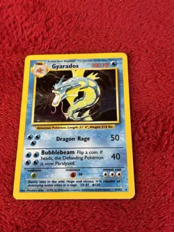 Gyarados 006/102 Base Set Holo Wotc Pokemon Card Played - Image 5