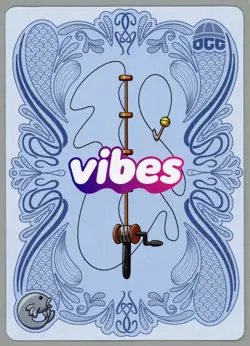 Vibes SKETCH FOIL TCG Chub, Who Lives for Action - Enter the Huddle #5 Card - Image 2