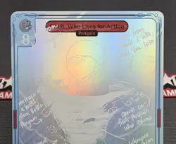 Vibes SKETCH FOIL TCG Chub, Who Lives for Action - Enter the Huddle #5 Card - Image 3