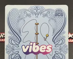 Vibes SKETCH FOIL TCG Chub, Who Lives for Action - Enter the Huddle #5 Card - Image 5