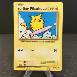 Surfing Pikachu 111/108 XY Evolutions Secret Rare 2016 Pokemon TCG Card - Image 1