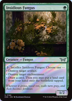Insidious Fungus MTG DSK 0186 Uncommon NM Foil - Image 1