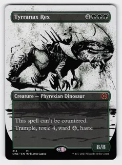 Tyrranax Rex (Showcase) M Phyrexia: All Will Be One 314 NM - Image 1