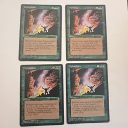 Thermokarst x4 - Ice Age (1995) - Vintage Magic The Gathering MTG - LP/MP Set - Image 1