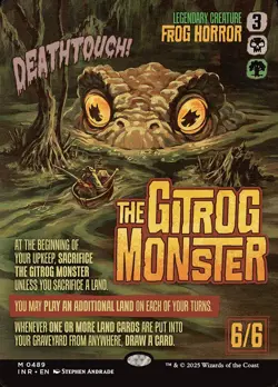 [MTG] The Gitrog Monster (Showcase) (0489) (INR) NM - Image 1