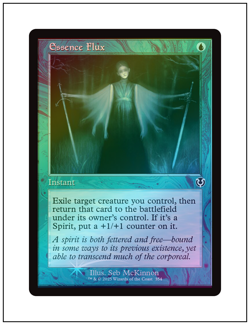 1x Essence Flux, Retro Frame Foil, Magic MTG NM - Image 1