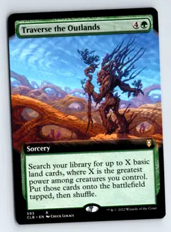 Traverse the Outlands (Extended Art) Commander Legends: Battle for Baldur's Gat - Image 1