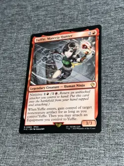Yuffie, Materia Hunter - FIC 0065 NM - MTG Magic Non Foil - Image 1