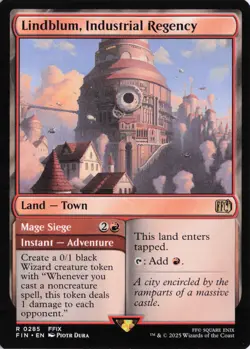 Lindblum, Industrial Regency #285, UB: Final Fantasy (FIN), Regular - Image 1