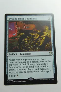 MTG Dream-Thief's Bandana x1- -Outlaws Thunder Junction Cmdr-Near Mint - Image 1