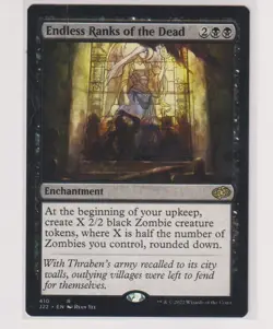Endless Ranks of the Dead NM Rare MTG J22 Zombie Token Maker Enchantment EDH - Image 1