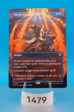 MTG Fierce Guardianship (Borderless) Commander Masters Regular #694 - Image 1