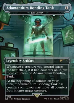 MTG - Adamantium Bonding Tank- Fanart Secret Lair The Ozolith - EDH / Playtest - Image 1