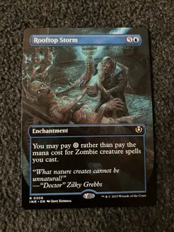 Magic The Gathering MTG - Rooftop Storm (Borderless) - INR - Image 1