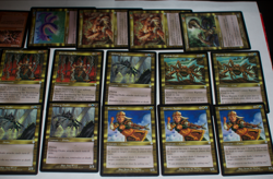 MTG 17x invasion gold border magic card lot MP - Image 2