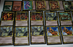 MTG 17x invasion gold border magic card lot MP - Image 3