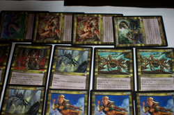MTG 17x invasion gold border magic card lot MP - Image 4