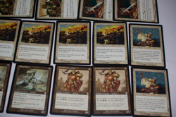 MTG 14x invasion artifact white magic card lot MP - Image 2