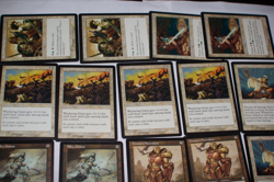 MTG 14x invasion artifact white magic card lot MP - Image 4