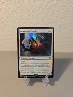 MTG Welcoming Vampire Foil LP Innistrad Crimson Vow - Image 1