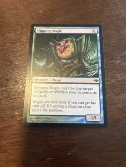 SLIPPERY BOGLE NM+ Magic The Gathering Eventide MTG - Image 1