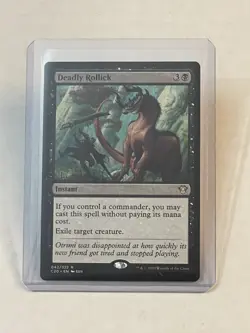 MTG Deadly Rollick Commander 2020 042/322 Regular Rare NM - Image 1