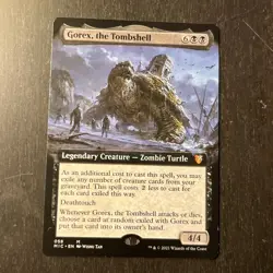 MTG STARTER COMMANDER DECK - Gorex, The Tombshell - Mono Black - Image 1